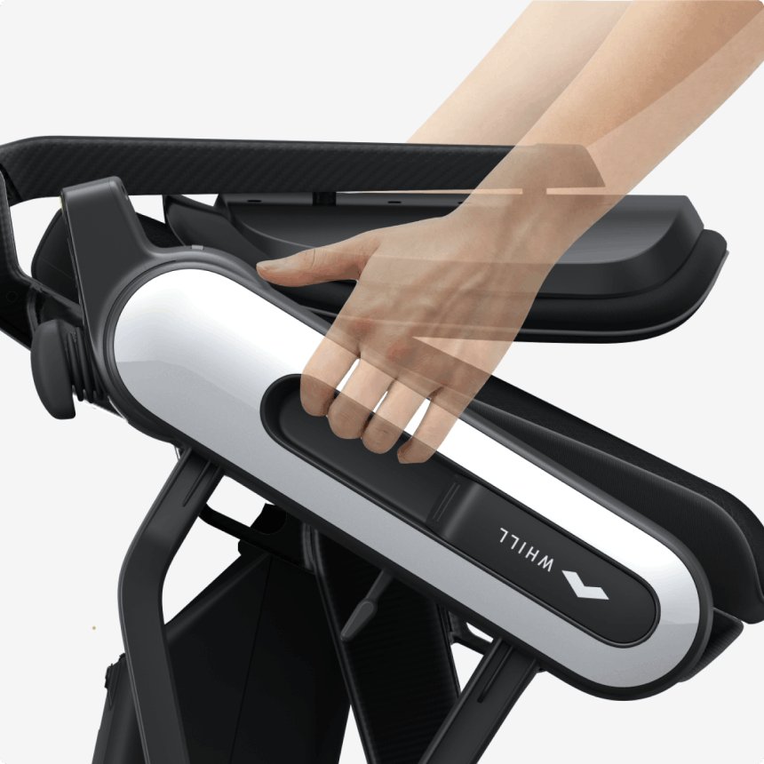 Elektrický skládací karbonový vozík Whill C-Lite