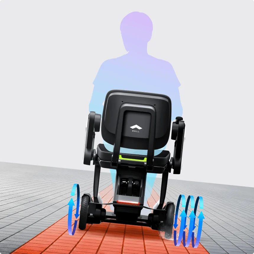 WHILL C-Lite Folding Carbon Electric Wheelchair