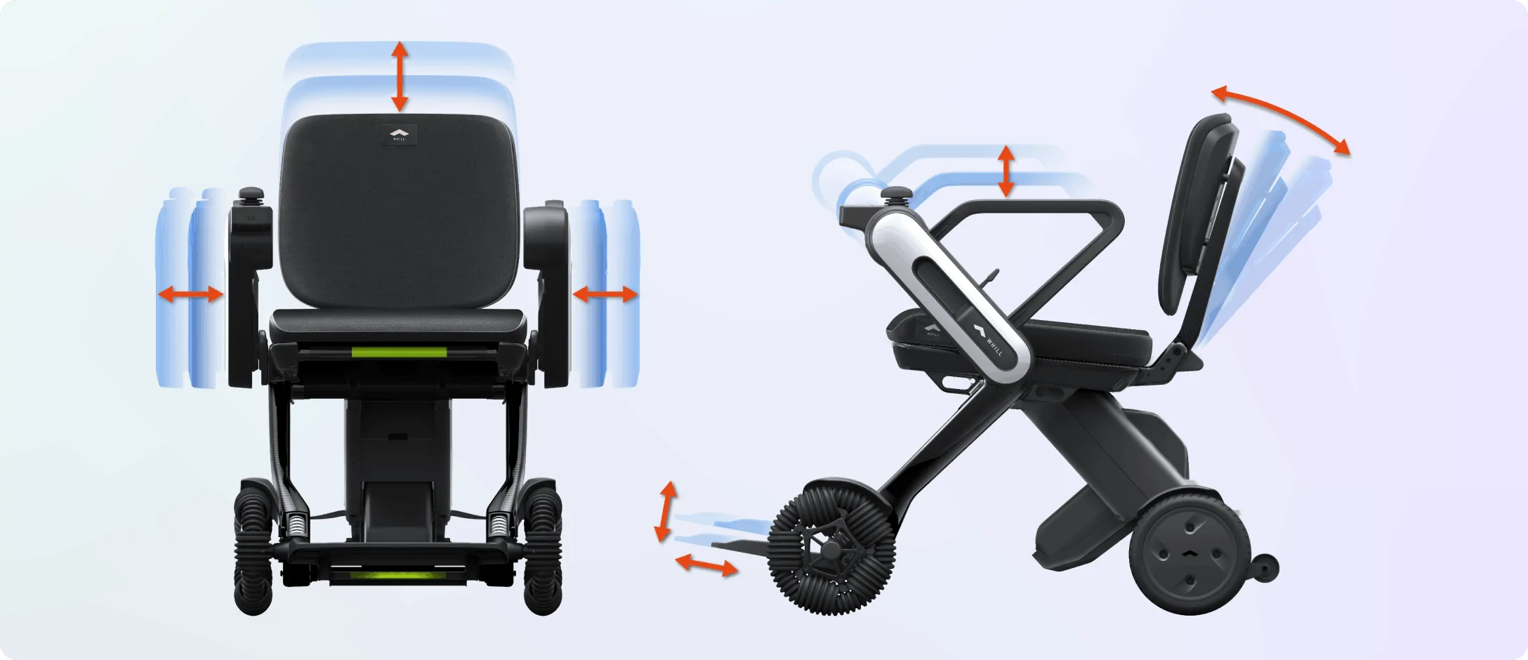 WHILL C-Lite - Width Adjustment
